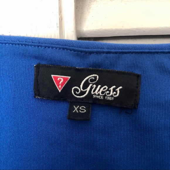 GUESS Blue Mini Dress, XS - Picture 3 of 4